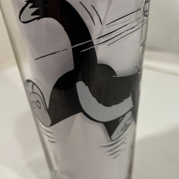 PEPSI Collector Series SYLVESTER TWEETY BIRD 1976 Warner Bros glass Vintage